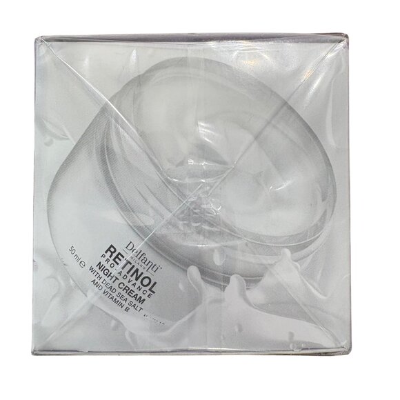 Delfanti Milano Retinol Pro-Advance Night Cream 1.7 Oz Dead Sea Salts & VitaminB - Picture 4 of 6